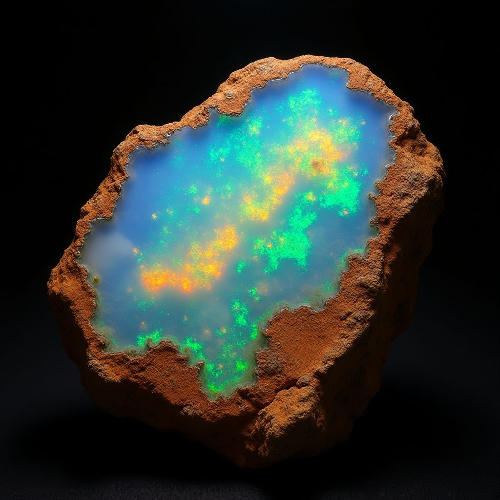 The Olympic Australis opal, one of the world's largest and most valuable opals