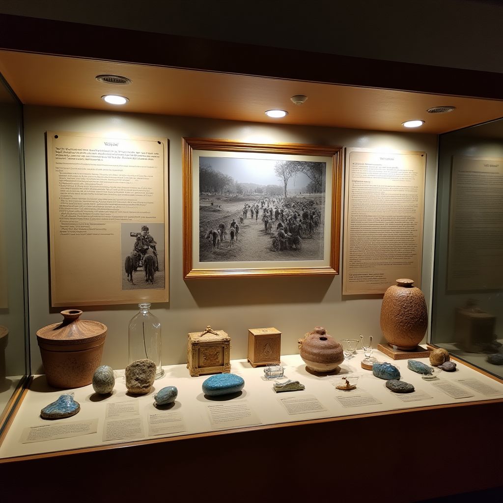 Preservation of historical mining artifacts and opals